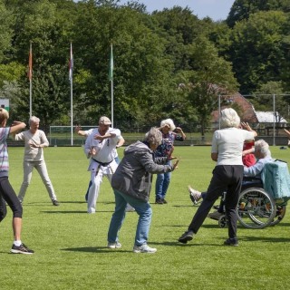 Meer dan 60 ouderen actief tijdens ‘Goud in beweging’